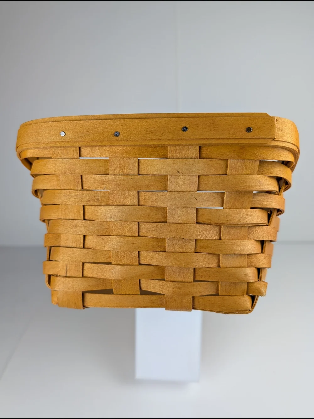 Longaberger Window Box Basket/Awning Stripe Liner & 2 Pc Set Planter Protectors
